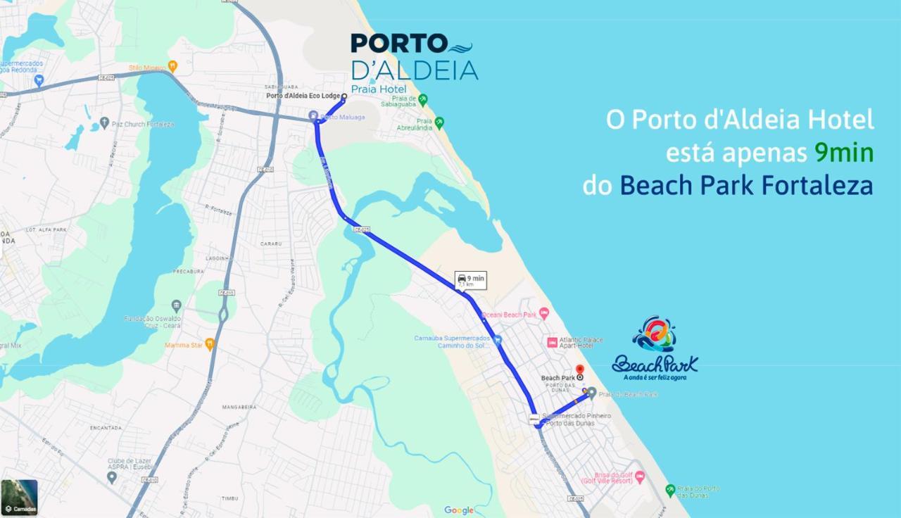 Porto D'Aldeia Hotel By Castelo Itaipava Fortaleza  Exteriör bild